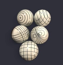 SET of Victorian Style Glazed