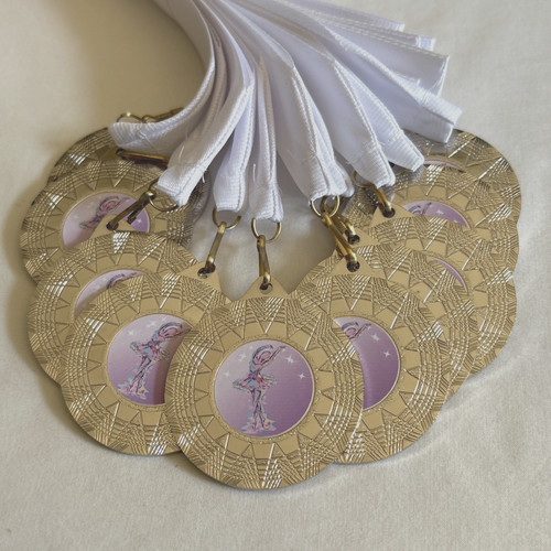 Pack ballet medals - 10,