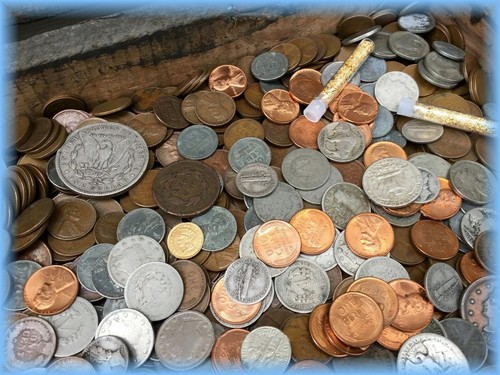 Coin lots old estate - old,