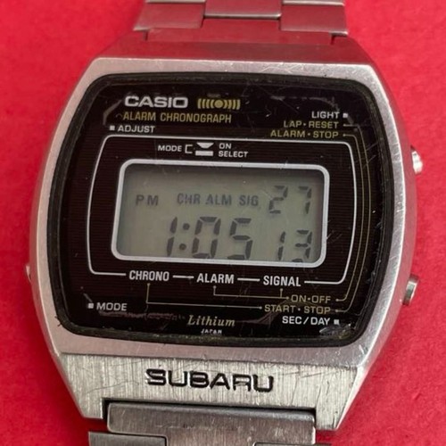 Casio 83qs subaru engraved - 83qs-41,