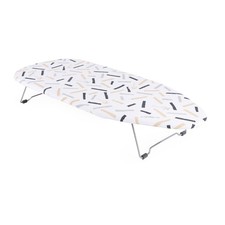 Kleeneze Ironing Board Table Top with Washable Cover Compact Travel 73 x 31 cm