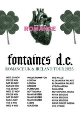 Fontaines DC UK Tour 2025 A3