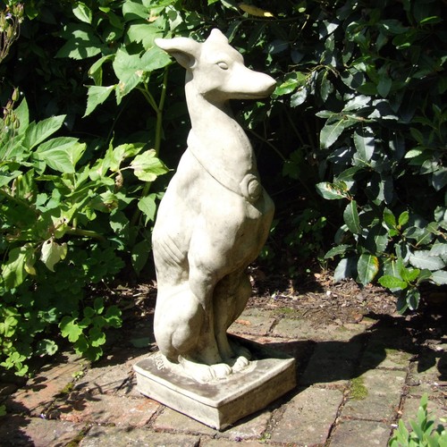 Egyptian dog stone - stone, garden