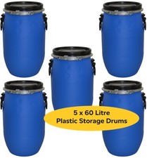 Storage Barrel Water Tank Open