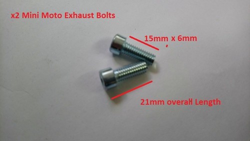 Mini moto exhaust bolt bolts - bolt,