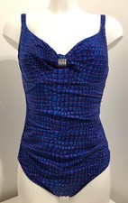 Chantelle Blue Swimsuit 40C