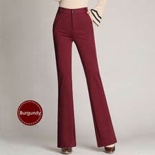 Women Lady Flared Pants Suit
