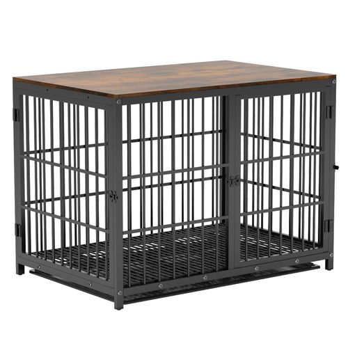 Vintage wooden dog crate heavy - vintage,