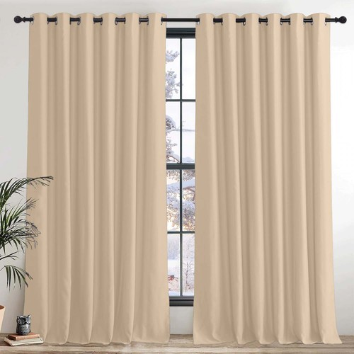 Blackout curtains thermal - curtains,