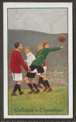 Gallaher footballers action - in,
