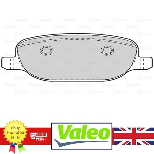 Rear brake pad set - set, alfa
