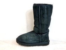 UGG Australia Classic Tall II Ladies Boots Suede Black UK 5.5 EU 38