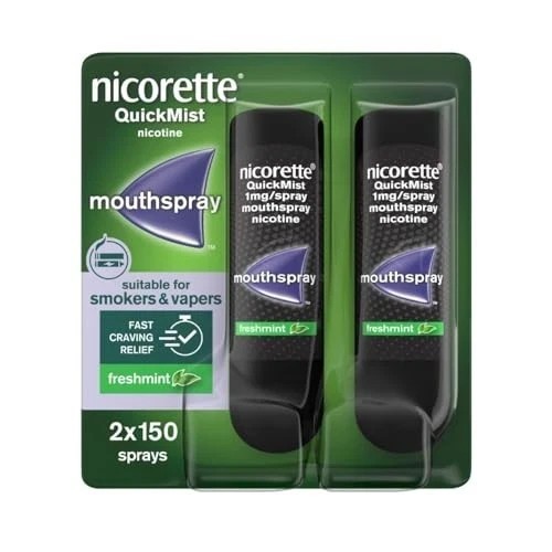 Nicorette freshmint quickmist - nicorette,