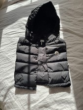 Moncler Hooded Cropped Gilet XS