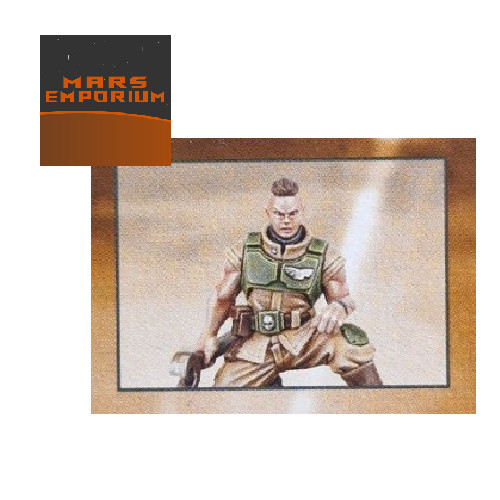 Cadian shock trooper mechanic - cadian,