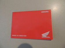 Manuel Du Conducteur Honda CB