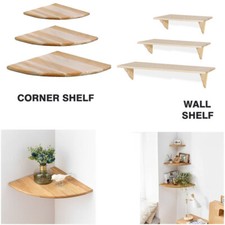 Natural Wood Wooden Shelf