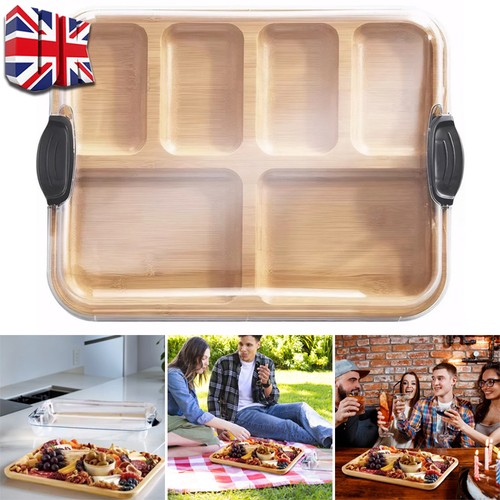 Bamboo cheese board set - board,