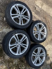 Vauxhall Insignia 18” Alloy Wheels 245/45/18 Tyres Opel SRI CDTI 5x120 VXR