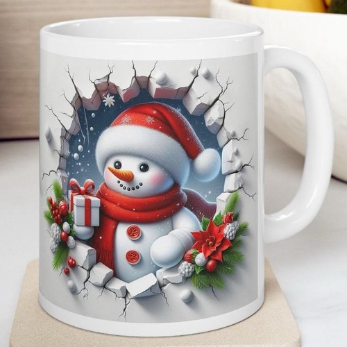 Christmas snowman mug perfect - mug,