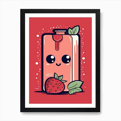 Strawberry juice box - juice,