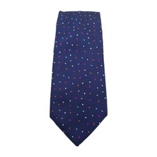 M & S Blue Spotty Pattern Mens