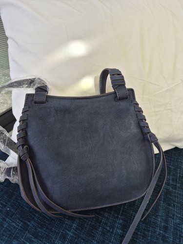 Next blue faux leather small - faux,