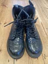 Doc Marten Sparkly Black Boots