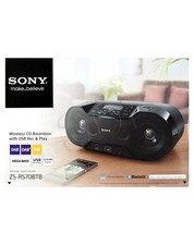SONY ZS-RS70BTB Stereo Boombox