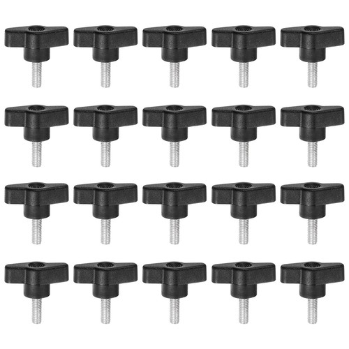 Pcs wing knobs m6x16mm tee - pcs,