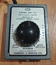 H and M / Hammant and Morgan Control Unit C U I for 12 volts DC control