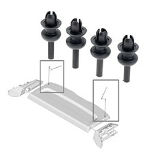 4pcs Parcel Shelf Clips For