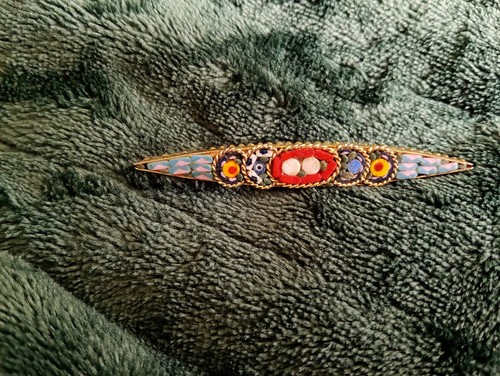 Vintage micro mosaic italian - vintage,