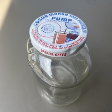 VTG Cocoa-Marsh Chocolate Syrup w/ Metal Lid, Excellent!