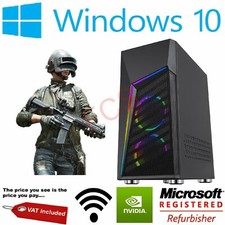 Gaming PC Ultra Fast i3 i5 i7
