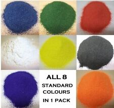 COLOURED SAND 20 COLOURS IN 250GM OR 500GM BAGS OR MULTI PACKS SAND ART CRAFTS