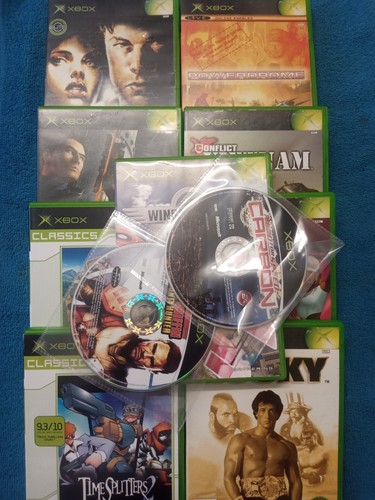 Microsoft xbox games bundle - xbox,
