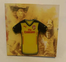 Arsenal FC Vintage Away Kit Fly Emirates Pin Badge