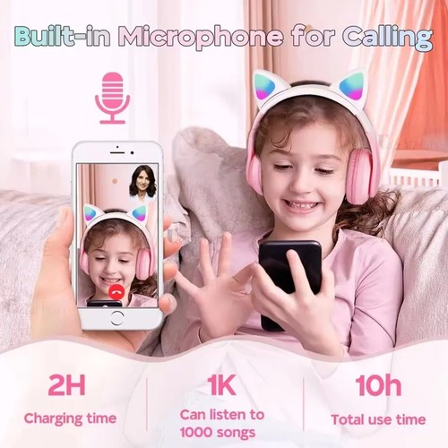 Kids girls headphones wireless - kids,