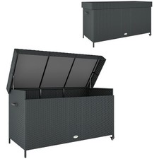 Outsunny 627 L Rattan Garden