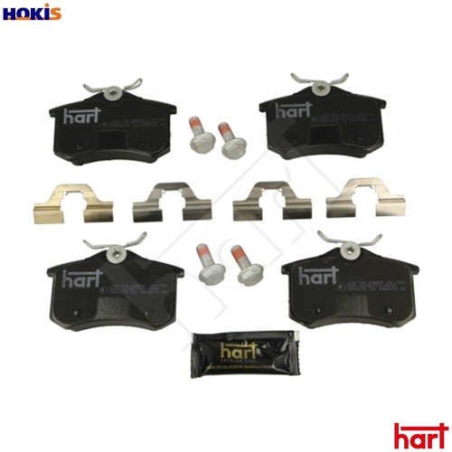 Brake pad set - pad, 249