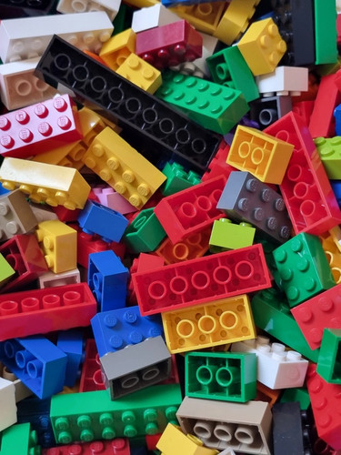 Lego mixed bricks 500g - bricks, 0,