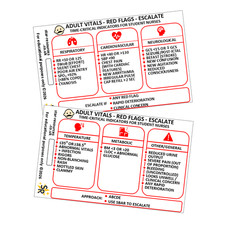 Student Nurse Red Flags Card