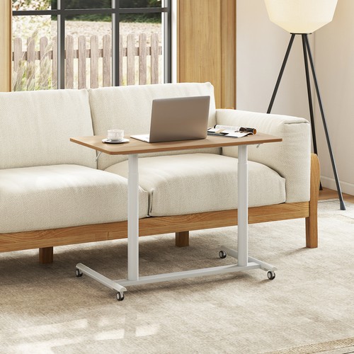 Shaped sit stand desk mobile - c-shaped,