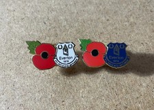 EVERTON ENAMEL FOOTBALL BADGES