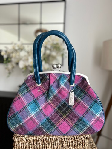 Ness tartan handbag wool check - handbag,