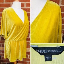 Ladies Capsule Size 16 Mustard