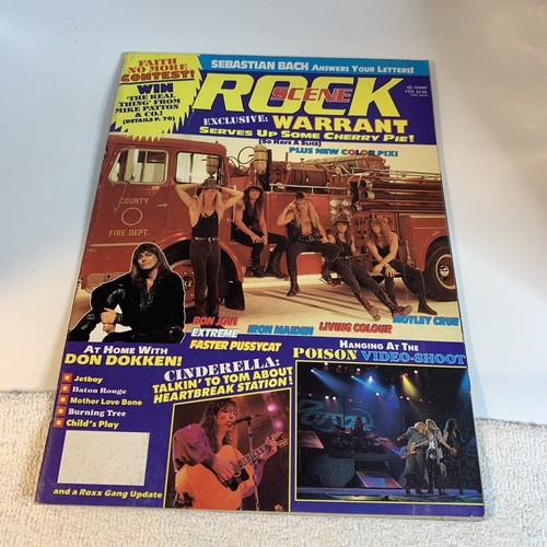 Rock scene magazine vintage - rock,