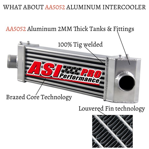 Intercooler aluminum fit - intercooler,