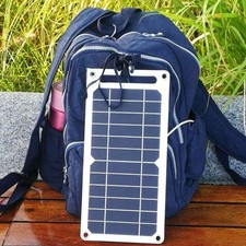 Camping Power Bank Battery Solar Panel Solar Charger Mobile Phone Charging